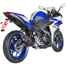 Akrapovic Auspuffanlage Racing SS/CF YZF-R3