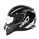 Shiro Helm SH-881 Motegi Black-White