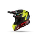Airoh Motocross Helm Twist Iron glaenzend