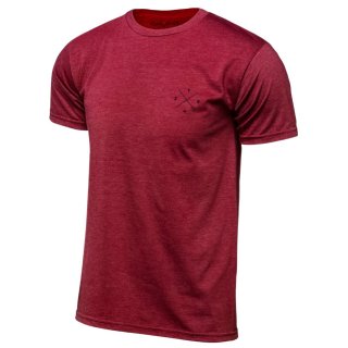 Seven T-Shirt Benchmark burgundy heather