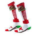 Oneal PRO MX Socken CALIFORNIA rot/weiss/brown (One Size)