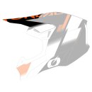 Oneal Ersatzvisier 10SRS Hyperlite Helm BLUR schwarz/orange