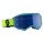 Scott MX Brille Fury - teal blue/neon yellow/electric blue chrome works