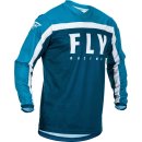 Fly Racing Hemd F-16 Kids navy-blau-weiß