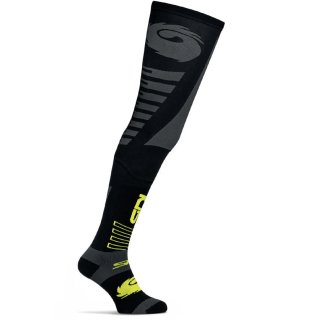 Sidi Extra-Long offroad Socken Black-Yellow fluo -320