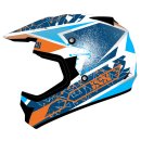 iXS Kinder-Motocrosshelm 278 KID 2.0 weiss-blau-orange