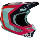 Fox V2 Voke Motocross Helm [Aqu]