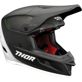 Thor Reflex Carbon Polar Mips Motocross Helm Carbon/weiss
