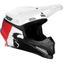 Thor Sector Racer Motocross Helm weiss/ rot/blau