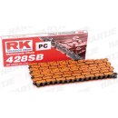 RK Kette 428 Sb 130 C Orange/Schwarz Offen