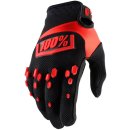 100% Airmatic Handschuhe Schwarz/Rot