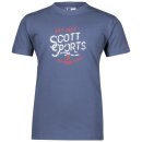Scott T-Shirt Kinder 10 Casual S-SL - ensign heather blue