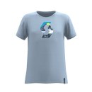 Scott T-Shirt Kinder 10 Icon S-SL - glace blue