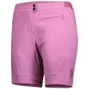 Scott Shorts Damen Endurance ls/fit w/pad - cassis pink