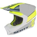 Scott Motocross Helm 550 Split gelb/deep blau
