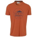 Scott T-Shirt 10 Dri S-SL - burnt orange