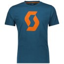 Scott T-Shirt 10 Pure Icon S-SL - lunar blue