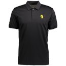 Scott Shirt Ms Poloshirt FT S-SL - black/Sulphur yellow