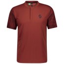 Scott Shirt Ms Trail Flow DRI Button S-SL - rust red