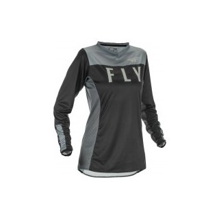 Fly Racing Hemd Lite Lady schwarz-grau