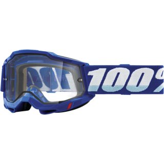 100percent Accuri 2 ENDURO MOTO Brille Blue - Clear Glas