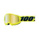 100percent Brilles Accuri 2 Junior Fluo-Yellow -Mirror Gold