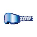 100percent Strata 2 Brille blau - verspiegelt blau