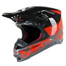 Alpinestars Motocross Helm Sm8 Radium Rd/Bk/G