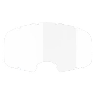 iXS Clear Single Replacement Lens (Anti-Fog-Low Profile)