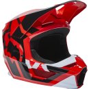 Fox V1 Lux Helm, Ece [Flo Red]