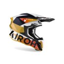 Airoh Motocross Helm Twist 2.0 Lift weiss/blau glänzend