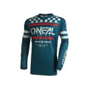 Oneal Element Jersey Squadron V.22 Teal/Grau