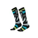 Oneal PRO MX Sock ZOONEAL V.22 blue/neon yellow (One Size)