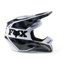 Fox V1 Nuklr Helm Dot/Ece  Black