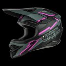 Oneal 3SRS Motocross Helm VOLTAGE V.23 schwarz/pink