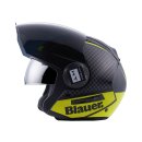 Blauer Helm Real B Graphic Matt black-Tit-Yellow H121