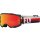 Fly MX-Brille Zone Black-Red (Mirror Lens)