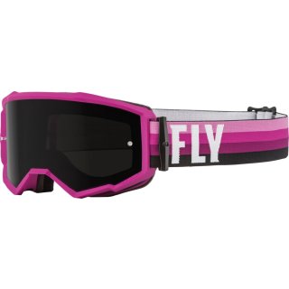 Fly MX-Brille Zone Pink-Black (Smoke Lens)