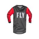 Fly MX-Jersey Kinder F-16 Grey/Red