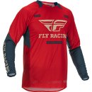 Fly MX-Jersey Evolution Red-Grey
