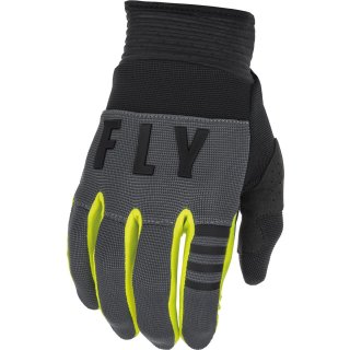 Fly MX Handschuhe F-16 Grey-Black-Yel. fluo