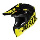 JUST1 Helm J12 PRO Racer Fluo Yellow-Carbon