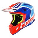 JUST1 Helm J38 Blade Blue-Red-White Helm