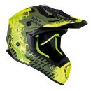 JUST1 Motocross Helm J38 Mask Fluo gelb/schwarz/Army...