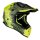 JUST1 Motocross Helm J38 Mask Fluo gelb/schwarz/Army grün