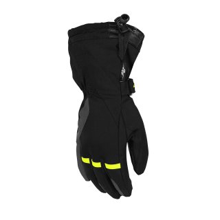 Rusty Stitches Handschuhe Kevin Black-Yellow Fluo-Grey