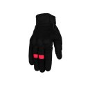 Rusty Stitches Handschuhe Clyde V2 Black-Red