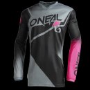 ONeal Element MX Offroad Jersey Black/Gray/Pink