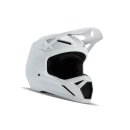 Fox V1 Solid Helm [Mt Wht]