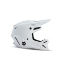 Fox Kinder V3 Solid Helm Mt Wht